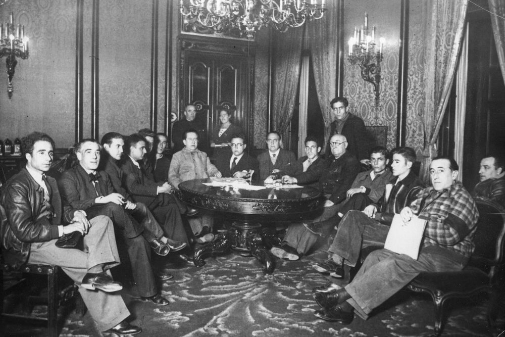 La Junta de Defensa de Madrid, creada en noviembre de 1936 para defender la capital.