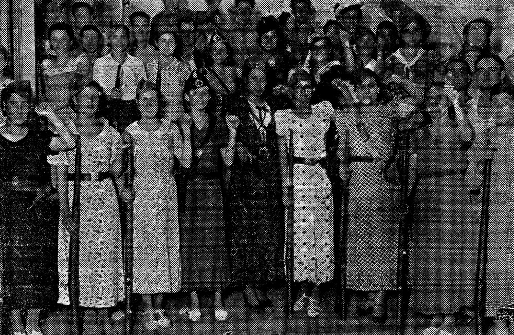Milicianas y milicianos en Cartagena en agosto de 1936, en los primeros meses de la guerra.