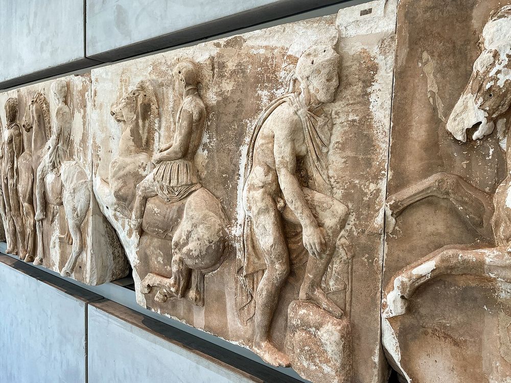 Friso de las Panateneas (Partenón), Fidias y su taller